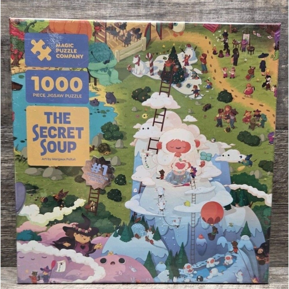 The Secret Soup • 1000 Piece Jigsaw Puzzle from The Magic Puzzle Company • NEW